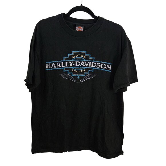 Harley Davidson Salt Lake City Utah Graphic Tee Shirt 100% Cotton Size L - Picture 1 of 5